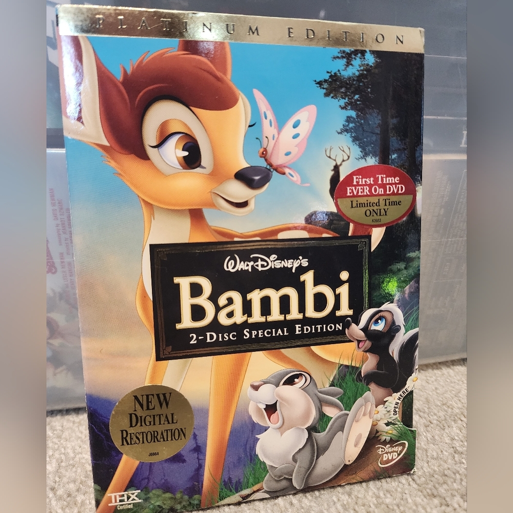 Disney's Bambi Platinum Edition 2-Disc DVD - Used